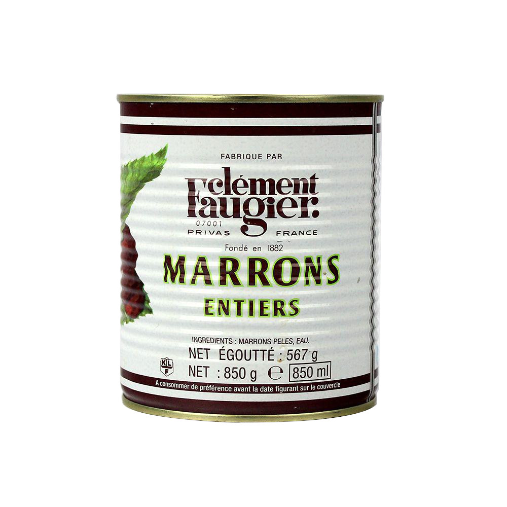 [060700] Marrons Entiers (567g Net) 850 g Faugier