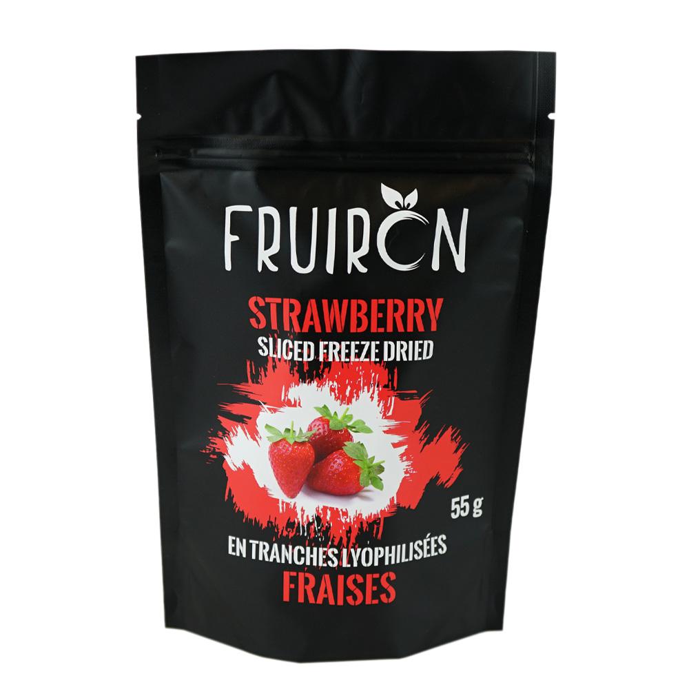 [240988] Strawberry Sliced Freeze Dried 55 g Fruiron