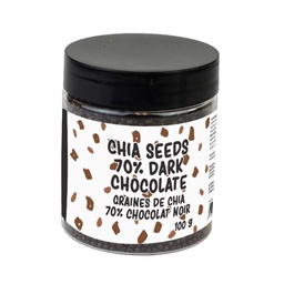 [187538] Chia Seeds 70% Dark Chocolate 100 g Epicureal