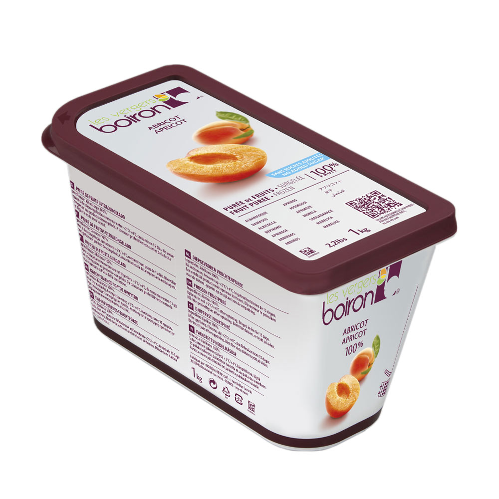 [152810] Apricot Puree Frozen 1 kg Boiron