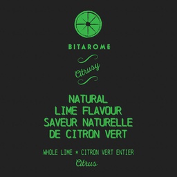 [183889] Lime Natural Flavour ; 32 oz Bitarome